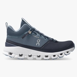 Light Blue / Navy On Cloud Hi Waterproof | SN-ON28689