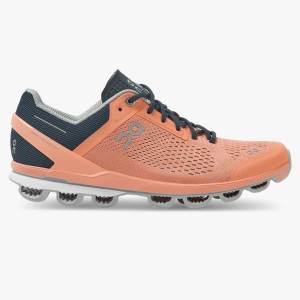 Rose / Navy On Cloudsurfer 5 | SN-ON28476