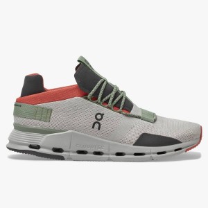 Silver / Orange On Cloudnova | SN-ON28394